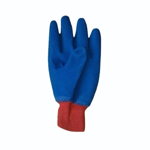 Poly Cotton Chemical Resistant Glove - Standard Size Blue | Tear Resistant Anti Wrinkle Unisex