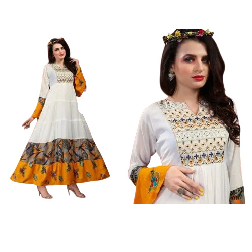 Women Cotton Printed Gowns