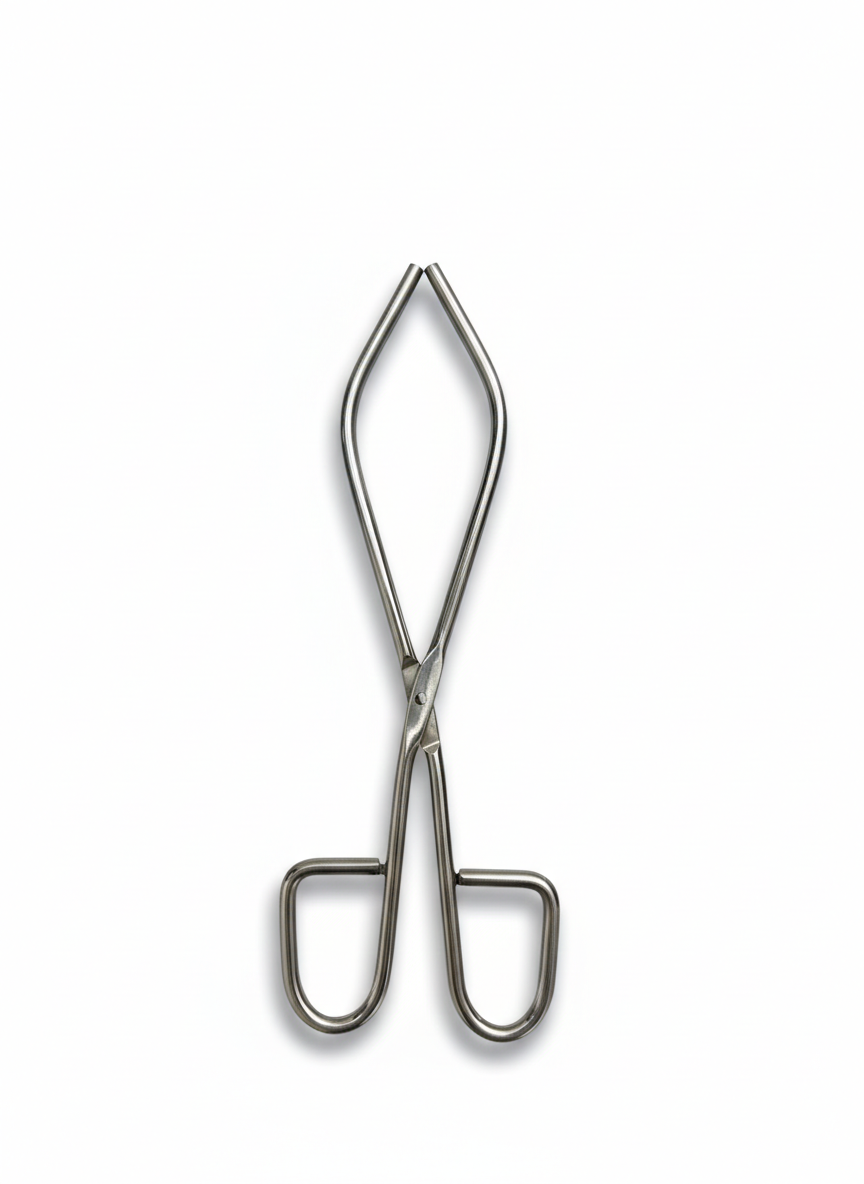 250mm Iron Nickel Plated Beaker Tong