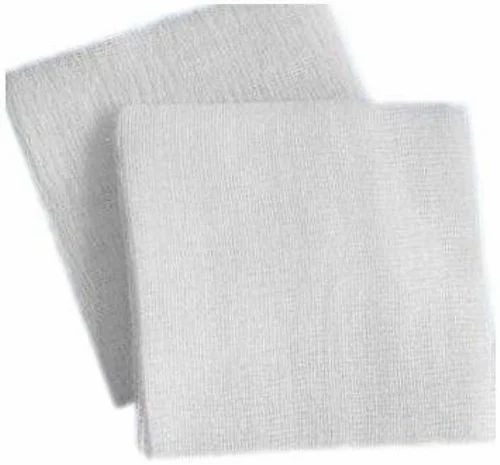 5x5 Cm Absorbent Gauze - 100% Cotton, 100cm x 10m, White | Durable, Square, New, Hospital Use