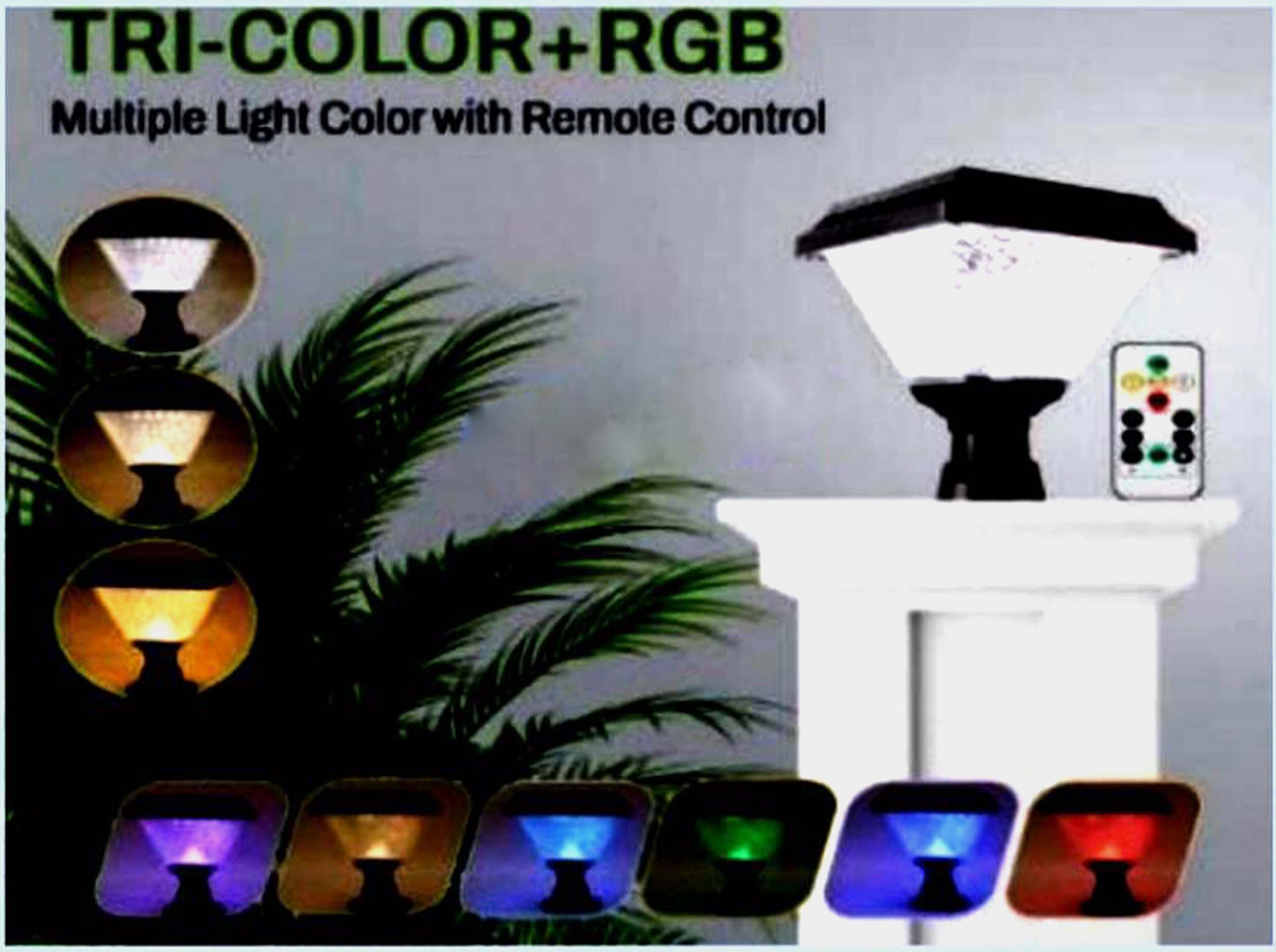 8W Led Soler Gate & Piller Light IP65