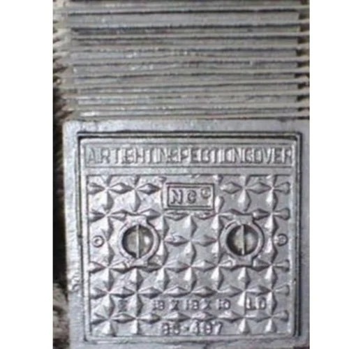 Casting Earth Pit Cover - Metal, All Sizes, Silver | Durable, Corrosion Resistant, Weather Proof, Rust Resistant, Smooth Finish