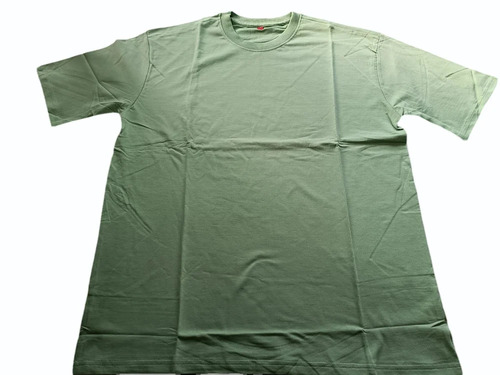 Green Oversized T Shirts - Cotton, L, Green, 210 GSM | O-Neck, Comfortable, Mega Sleeves, Casual, Male