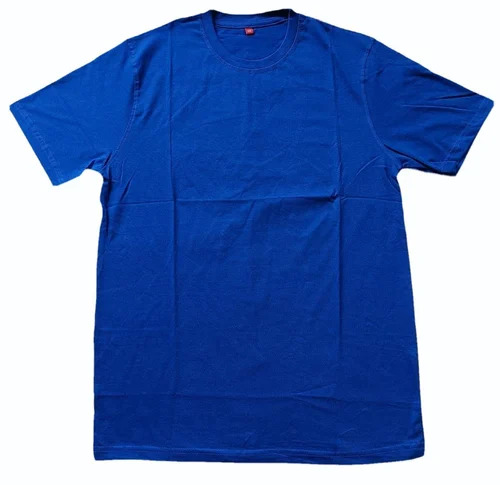 Half Sleeve Pure Cotton Round Neck T-Shirt