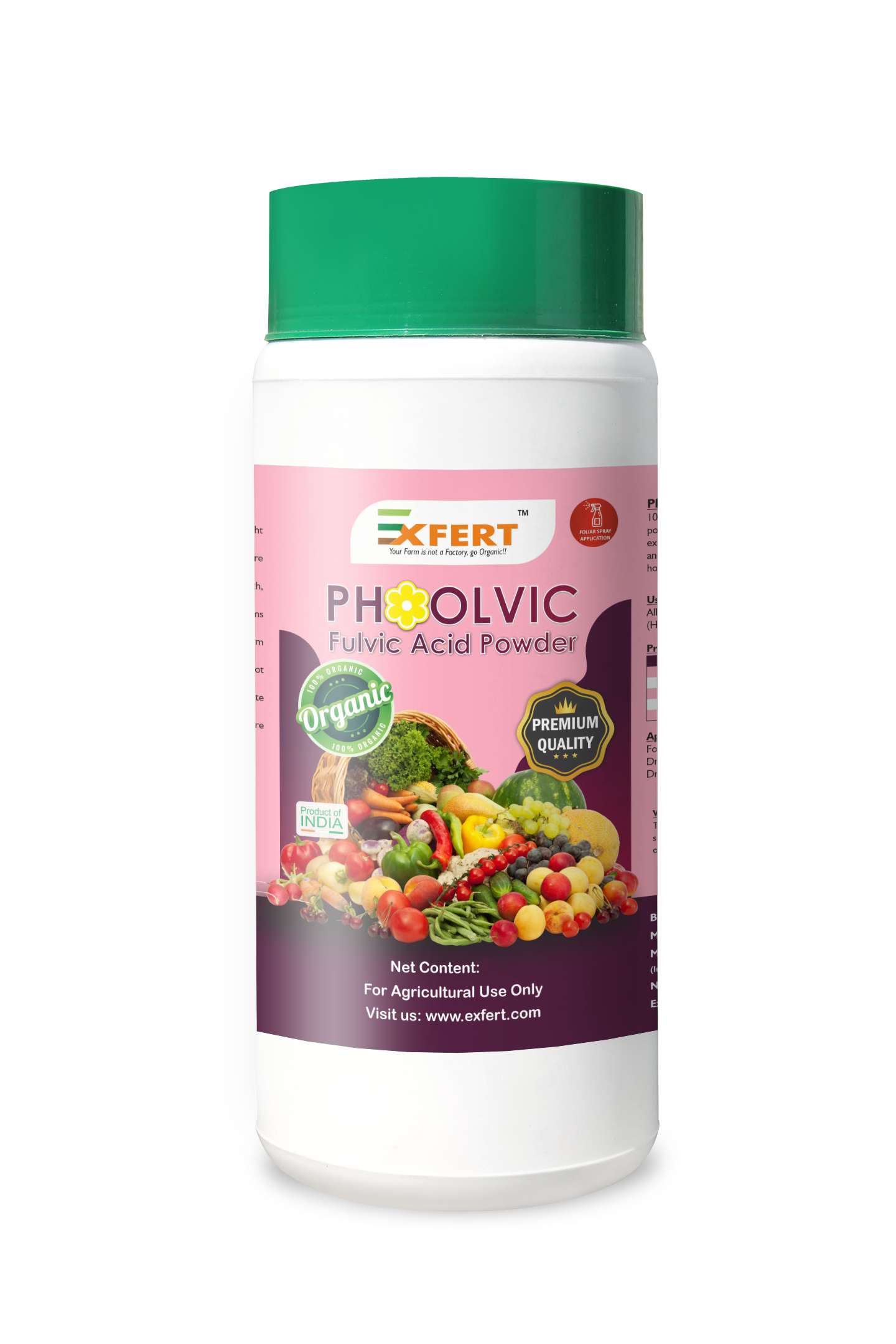 Phoolvic Acid Fulvic Acid 80% Soluble Powder