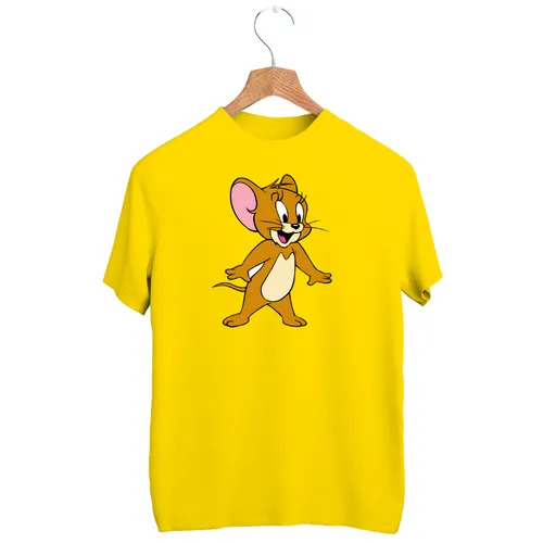 130 Gsm Yellow Sublimation Polyester T-Shirt
