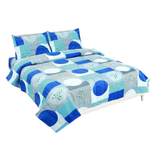 3d Printed Polycotton Double Bed Sheet Fabric