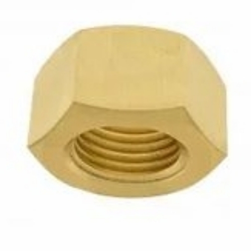 Brass Hex Nut - All Sizes, Gold Color, Polished Surface | Corrosion Resistant, Durable, Precision Threaded, Wear Resistant