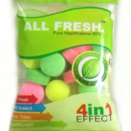 Fresh Naphthalene Ball - Round Size Colorful Variety | Strong Fragrance Moth Repellent Moisture Resistant Durable Quality