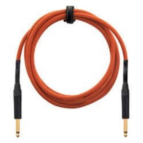 Guitar Cable - Rubber Multi Color All Sizes | Flexible Design Gold Connectors Shielded Wiring Tangle Resistant