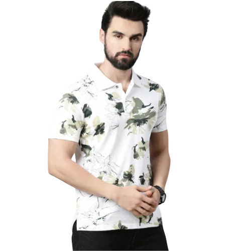 Mens Cotton Printed T Shirt