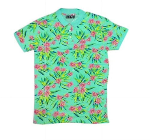 Mens Floral Printed T Shirt