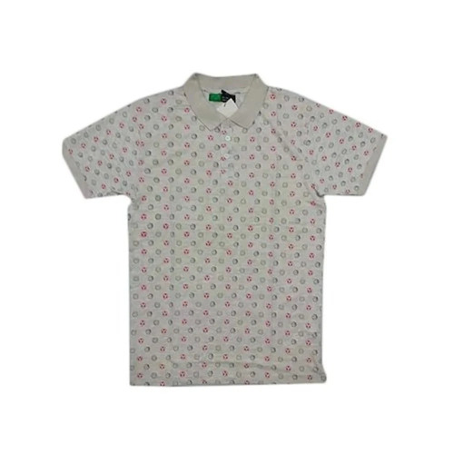 Mens Grey Printed T Shirts