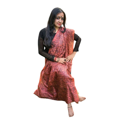 Silk Hand Block Printed Dupatta - Silk, 2.5 Meter, Multicolor | Party Wear, Printed, Hand Wash, Summer Winter