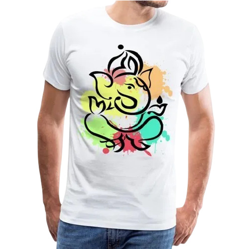 White 160 Gsm Sublimation Polyester T-Shirt