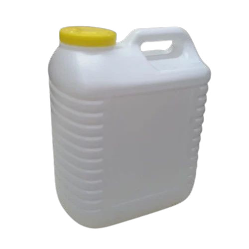 15L Plastic Jerry Can - White, Screw Cap | Biodegradable, Heat Resistant, Polished Finish