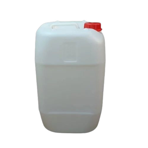 20l Square Plastic Jerry Can - Plastic, 20 L, White, Screw Cap | Biodegradable, Eco-Friendly, Heat Resistant, Polished Finish