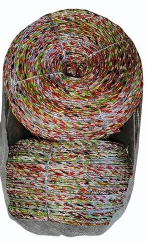 3mm PP Twisted Multifilament Rope - 100 Meter, Multicolor | High Strength, Marine Industry Use