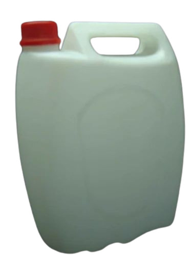 5L Chemical Plastic Jerry Can - Plastic, 5 L, White, Screw Cap | Biodegradable, Eco-Friendly, Heat Resistant, Water Resistant