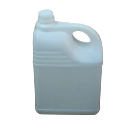 5L White Plastic Jerry Can - Plastic, 5L, White, Screw Cap, 1.9mm Wall Thickness | Biodegradable, Eco-Friendly, Heat Resistant, Polished Surface