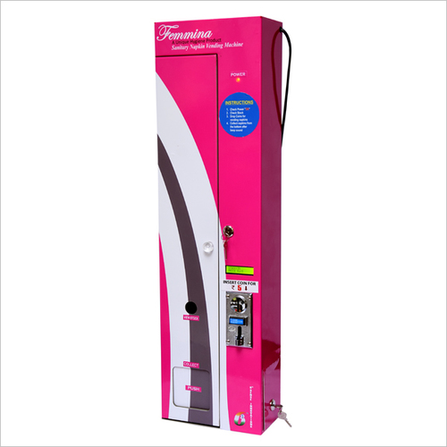 Automatic Sanitary Napkins Vending Machine - Capacity: 50 Pcs/Hr