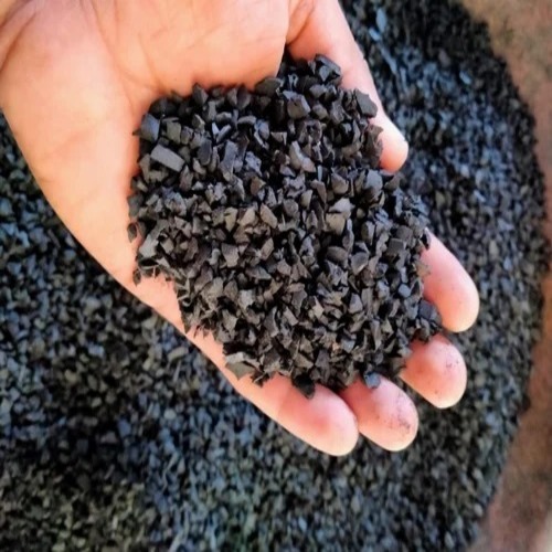 Black Rubber Granules