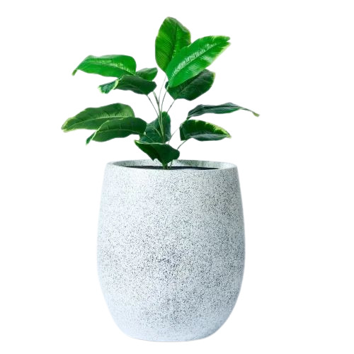 Floor Mount Planter - Color: White