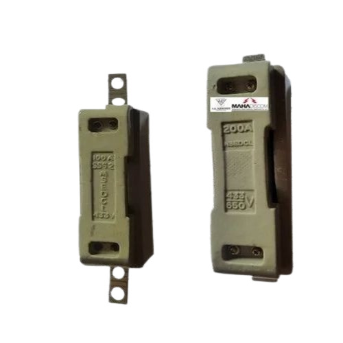 Msedcl 200a Kit Kat Fuse - Silver Color 200A 500V Single Phase Custom Size | Good Quality MSEB Kit Kat Fuse