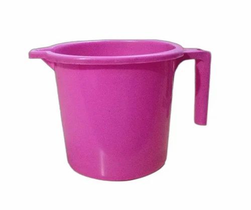 Pink Plastic Bathroom Mugs