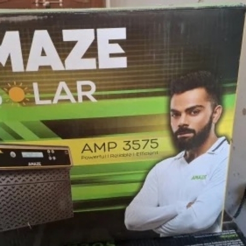 Solar Inverter - Aluminium, Blue, 3.575 kW, DC 240-480V to AC 220-240V | Renewable Energy, High Efficiency, Large Capacity, Automated Monitoring