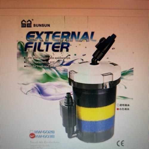 Sunsun HW 603B canister aquarium filter