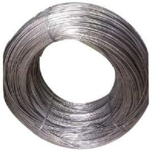 02 Bare Aluminium Wire - Aluminium Round Wire, 35-60 Kg, 1-40 Swg, Silver | Good Quality, Industrial Use