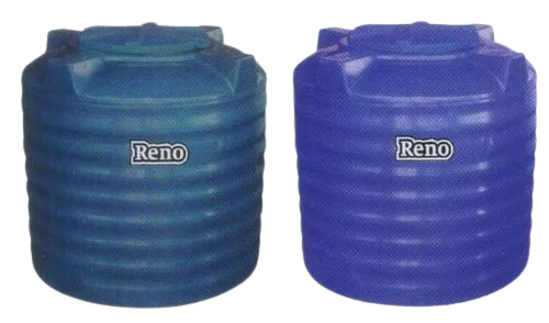 2000 L Overhead Water Storage Tank - HDPE, 2000 Litre, Multicolor | Plastic, Round, 6 Layer