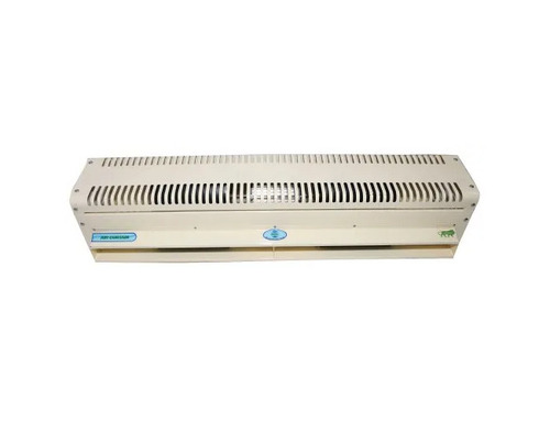 3.5FT Sleek Air Curtain - MS Powder Coated, White, 3.5ft Width, 230V Single Phase, Aluminium Blower