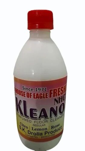 500ml Nhc Kleano Perfumed Floor Cleaner - White Liquid Bottle, 24 Months Shelf Life, Rose Fragrance, Prevents Stains