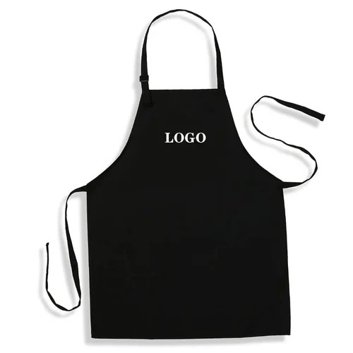 Barber Beautician Self Apron - Polyester Large Black | Breathable Sleeveless Unisex Salon Uniform