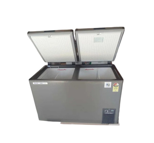 CVF320 320 Ltr Deep Freezer - Metal, Double Door, Grey, 240V | Automatic Defrost, Hard Top Convertible, R134a Refrigerant, 1+3 Year Warranty