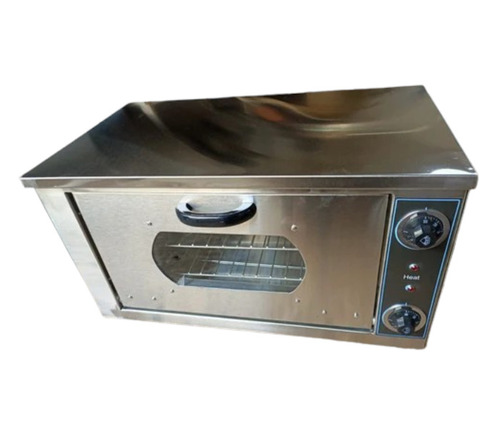 Electric Pizza Oven - Stainless Steel, Silver, Single Door, 0-300Â°C | Semi Automatic, Electric Powered