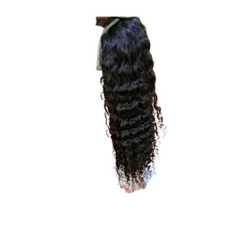Front Lace Hair Wig - Human Hair, 10"-30", Natural Color | Curly, Skin Friendly, Soft, Colorable