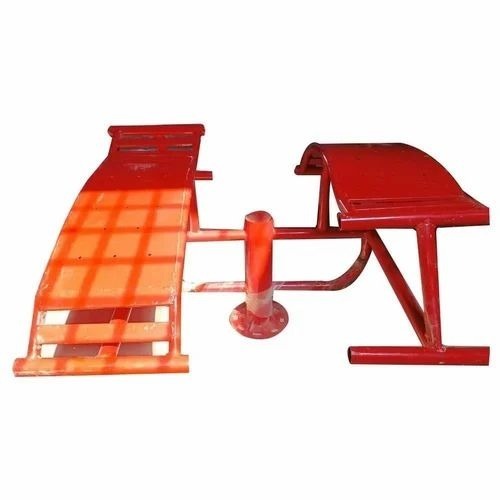 Gym Sit Up Board Outdoor Gym Equipment - Iron Powder Coated, Polished Surface | Manual Operation, Strength Machine, Attractive Design