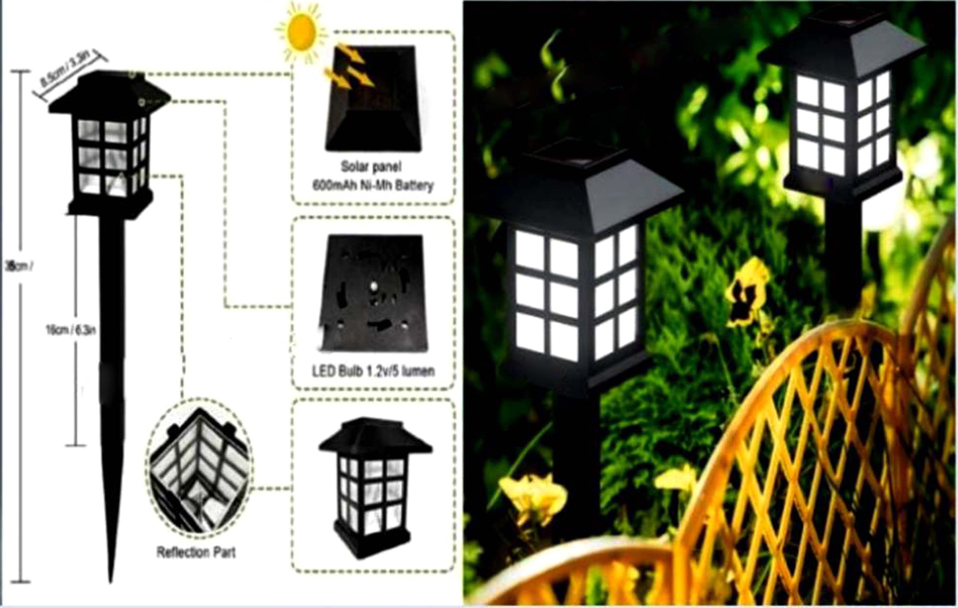 Led Soler Garden Lawn Path Light IP65