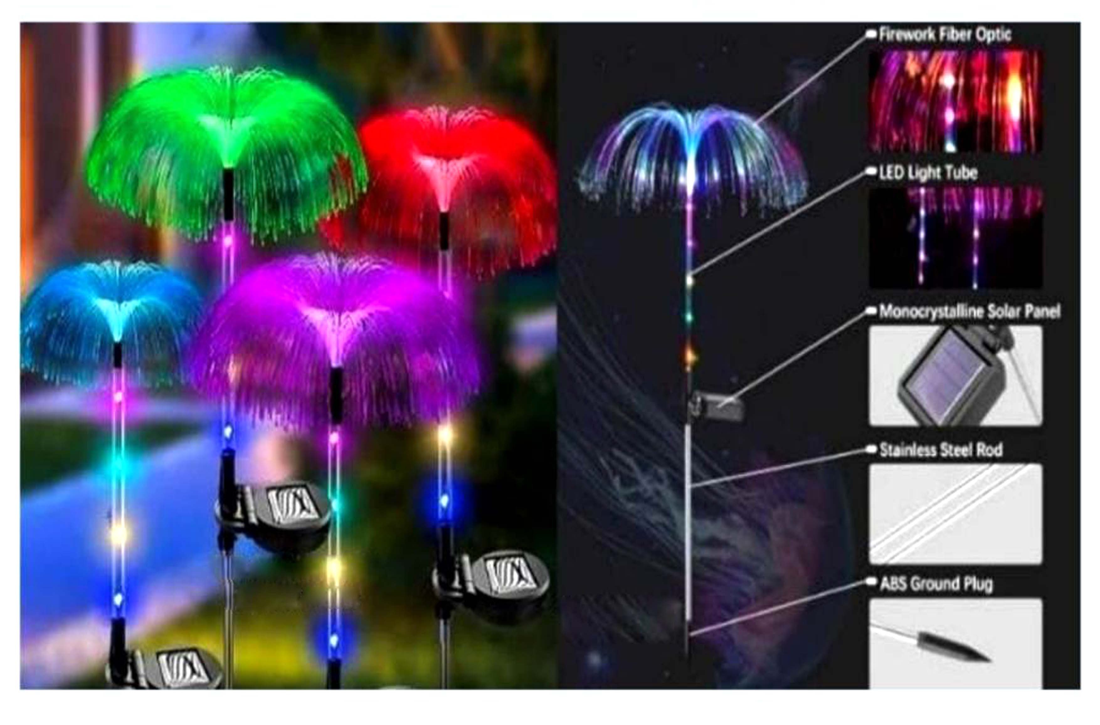 Led Soler Garden Multi Color Jellyfish Light IP65 