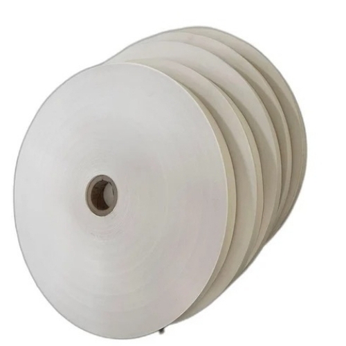 Portable White Pe Coated Paper Bottom Roll - Pe Coated Paper, White, Variable Thickness | Water Resistant, Oil Resistant, Tear Resistant, Smooth Surface, Flexible, Lightweight, Durable Coating, Food Safe, Easy Handling, Print Friendly