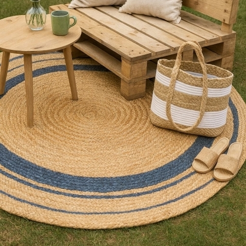 Round Shape Carpets - Soft Durable Material, Multiple Colors, Non-Slip, Modern Design