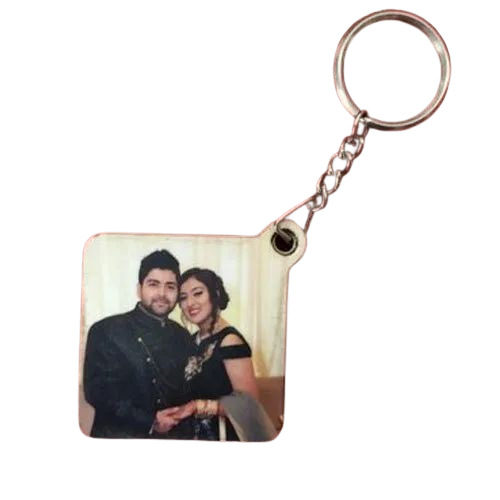 Square Acrylic Key Chain