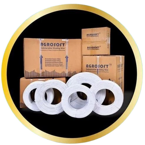 Submersible Winding Wires - Plastic Roll, Customized Size, White Silver | Good Quality, Industrial Use