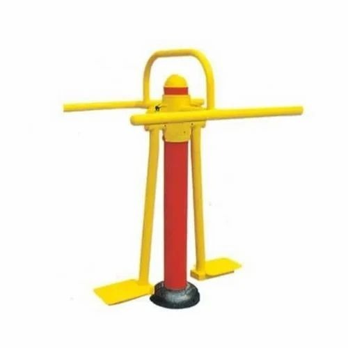 Surfboard Outdoor Gym Equipment - Iron, Powder Coated, Polished Surface | Strength Machine, Hip Exercise, Manual Operation