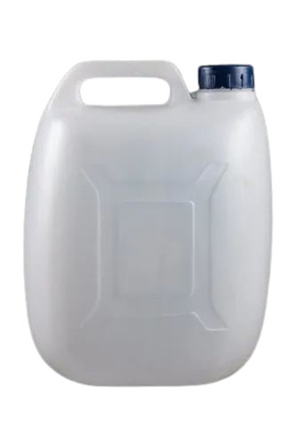 10 Liter Plastic Jerry Can - Color: White