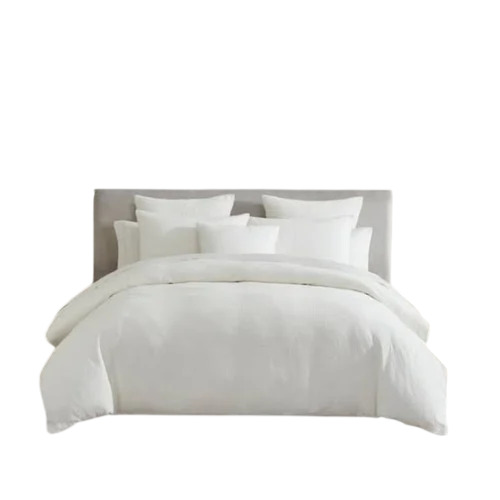 Hotel White Plain 300 Tc Cotton Double Bed Sheet