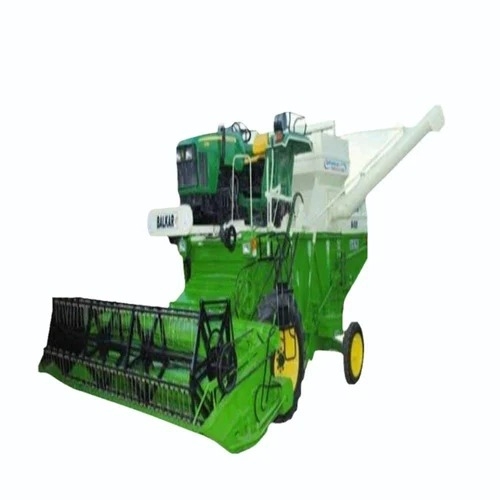 Industrial Tractor Driven Harvester - Mild Steel, Adjustable Settings | Durable, Fuel Efficient, Multi-Crop, Fast Harvesting